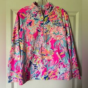 Lilly Pulitzer skipper popover Tiki Pink Sunken Treasure women’s S
